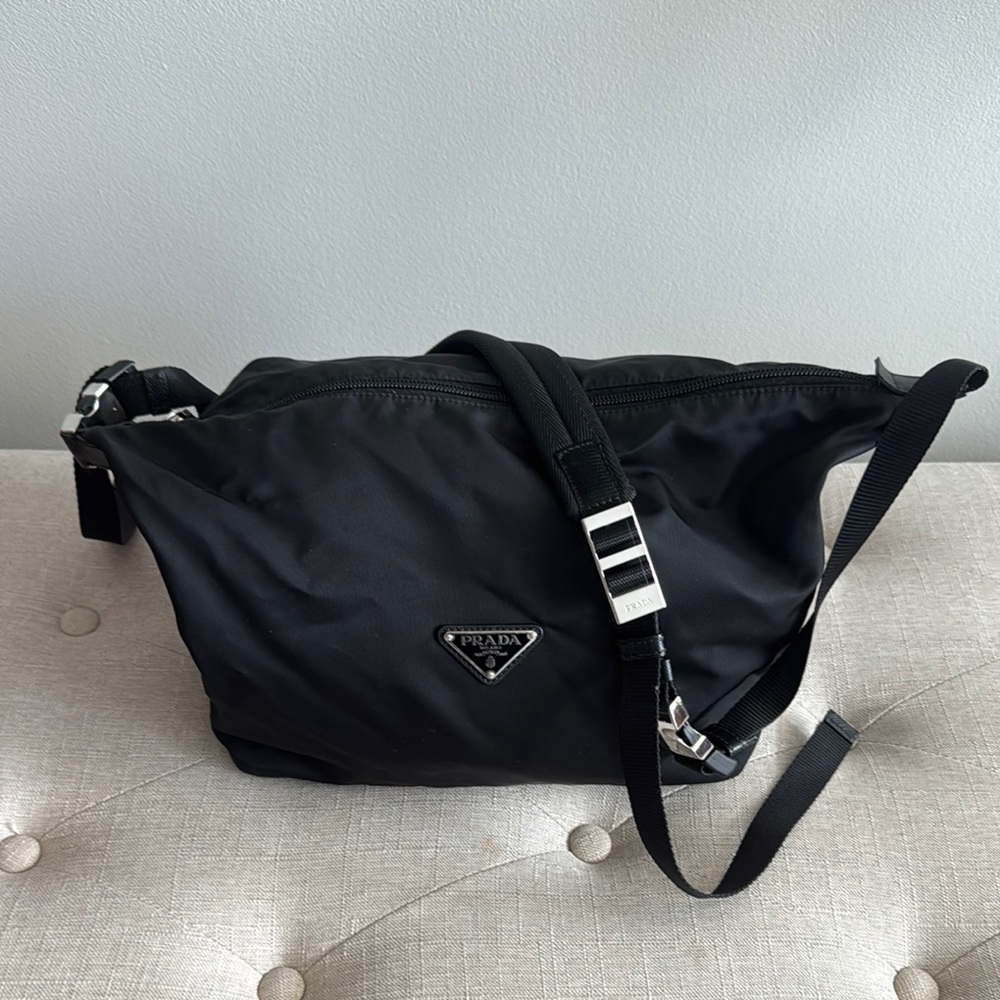 Prada Black Messenger Bag